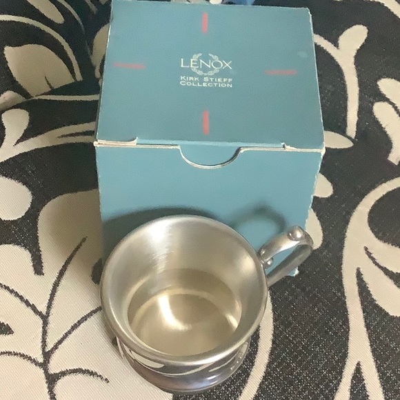 Kirk-Stieff Pewter Baby Cup 251 Never Used NIB - Picture 3 of 15